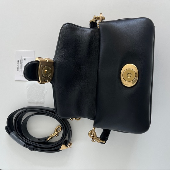 Coach Black Leather Handbag - Picture 5 of 7